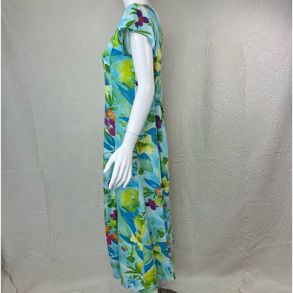 Jams World Flutter Sleeve Floral Midi Dress - Picture 6 of 15